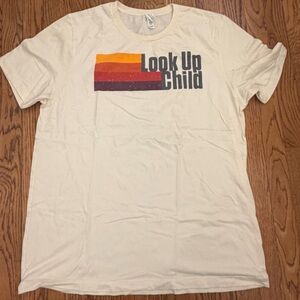 Lauren Daigle “Look Up Child” Tour Graphic Tee – Cream – Size XL